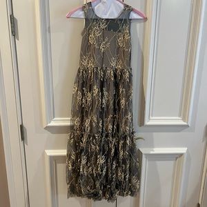 Joyfolie Collette Dress size 12 Barely Blue